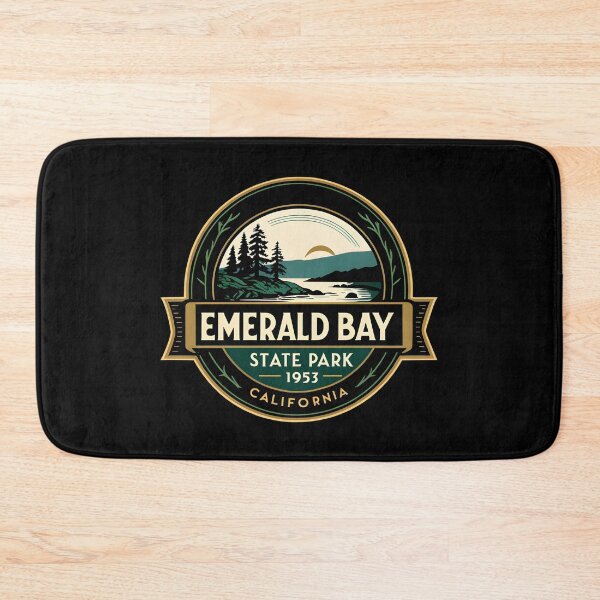 Item preview, Emerald Bay State Park - California designed and sold by GoodOldVintage.