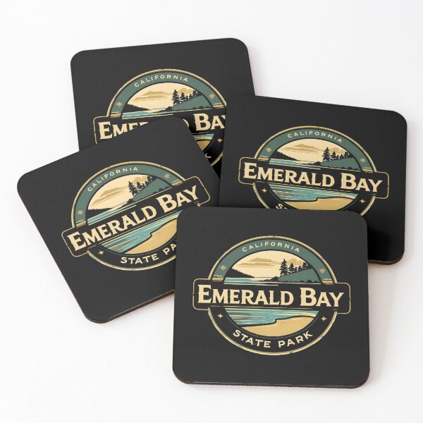 Item preview, Emerald Bay State Park - California designed and sold by GoodOldVintage.