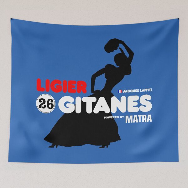 Item preview, Ligier JS5 Season 76 Vintage Art designed and sold by San Studios Co..