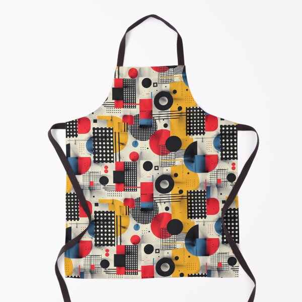 Item preview, Abstract Retro Geometric Pattern with Halftones designed and sold by NTGUILTY.