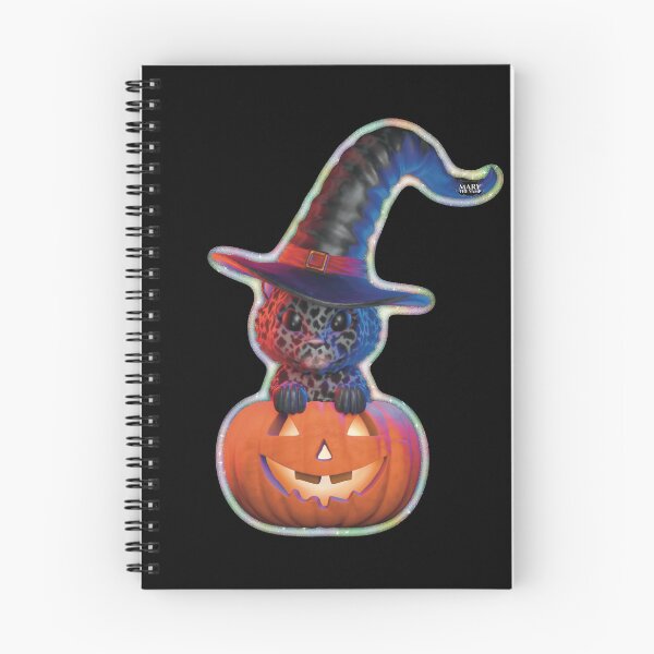 Item preview, Cute Black Cat With Witch Hat In Pumpkin designed and sold by Mary The Vamp.