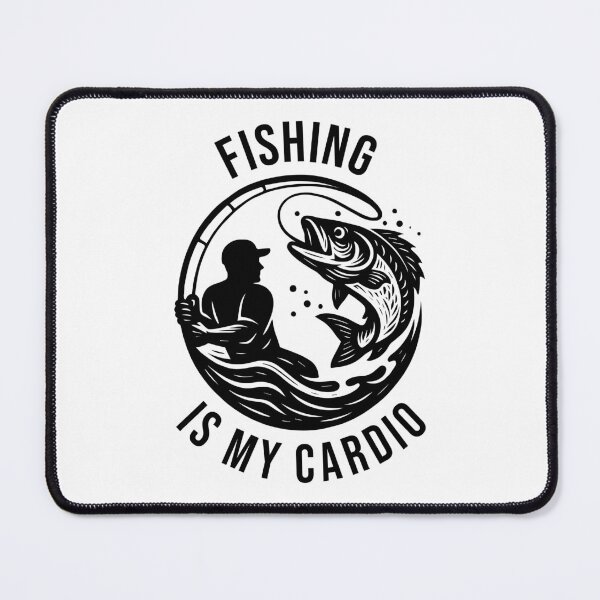 Item preview, Fishing is my cardio designed and sold by xndrlab.
