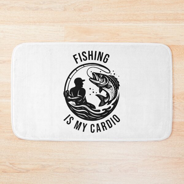 Item preview, Fishing is my cardio designed and sold by xndrlab.