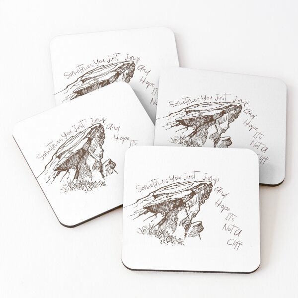 Item preview, Advice on Cliff Jumping designed and sold by MayQueen517 Designs.