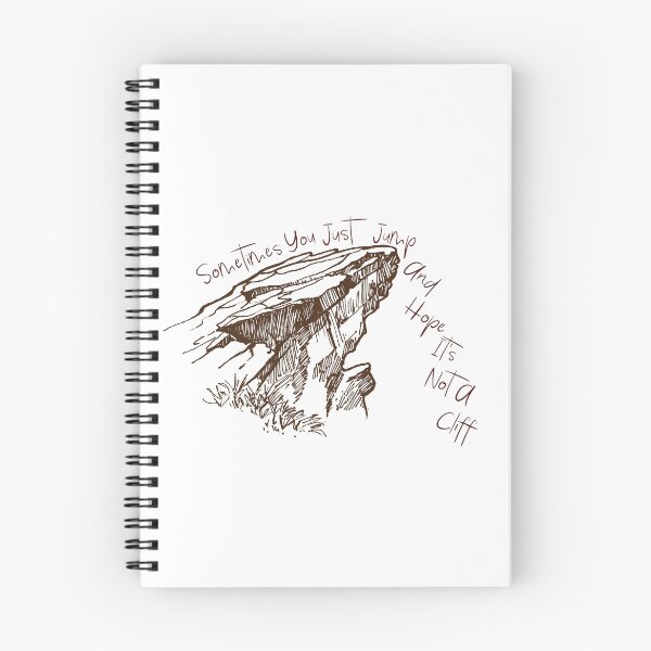 Item preview, Advice on Cliff Jumping designed and sold by MayQueen517 Designs.