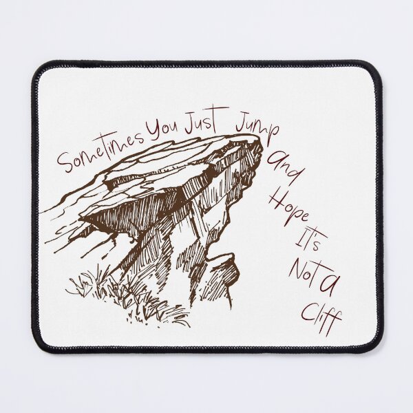 Item preview, Advice on Cliff Jumping designed and sold by MayQueen517 Designs.