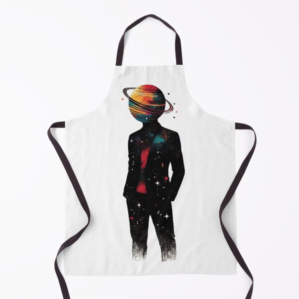 Item preview, A man with Saturn for a head designed and sold by LLdreams.