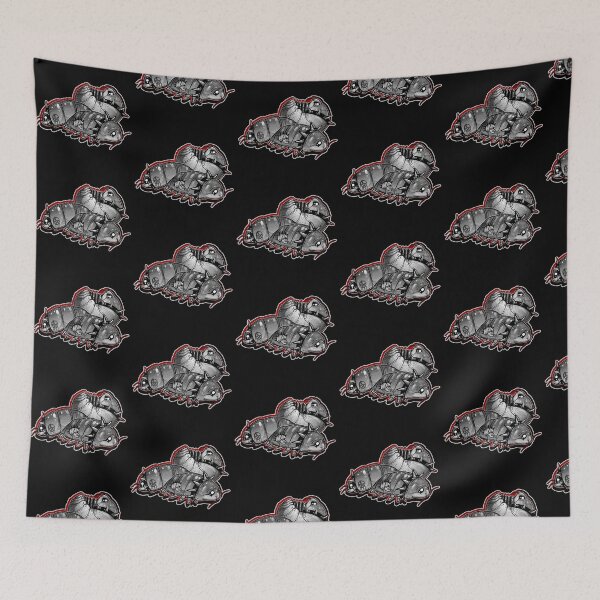 Item preview, Black and White Isopod Roly Polies - Heavy Metal designed and sold by iduzarts.