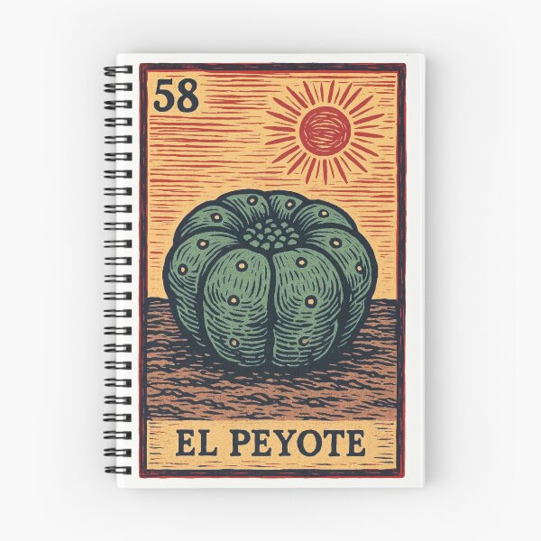Item preview, Mexican Lottery Card 58 El Peyote  designed and sold by retrographics.