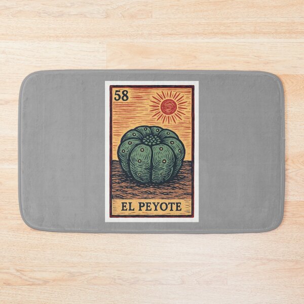 Item preview, Mexican Lottery Card 58 El Peyote  designed and sold by retrographics.