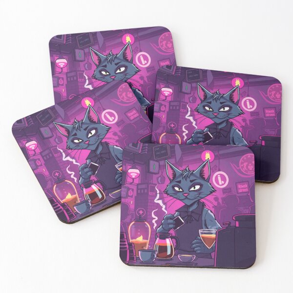 Item preview, Cyber Cafe: Barista Cat's Turn designed and sold by Oscartoon.