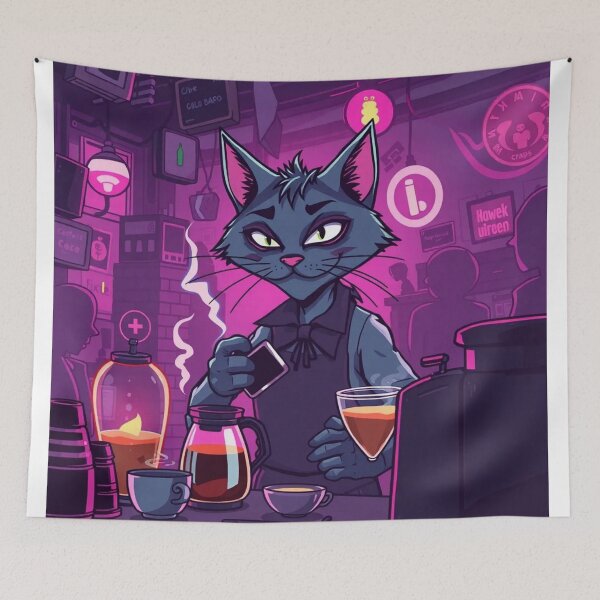 Item preview, Cyber Cafe: Barista Cat's Turn designed and sold by Oscartoon.