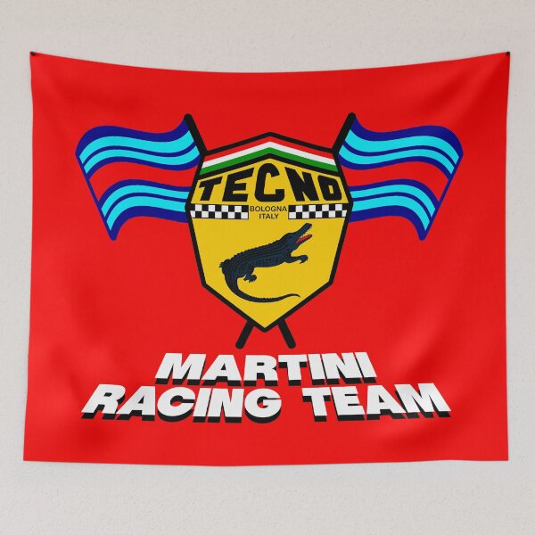 Item preview, Tecno F-1 Team Vintage Motorsport Art designed and sold by San Studios Co..