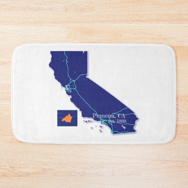 Item preview, Pomona, CA [Blue] designed and sold by PhilbonianDezin.