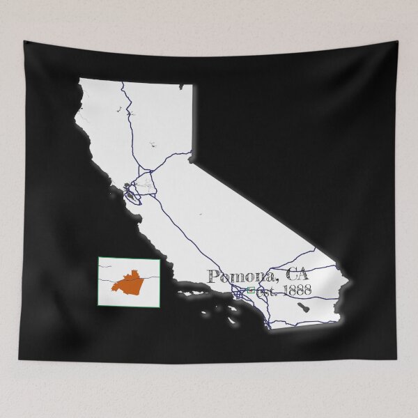 Item preview, Pomona, CA [White] designed and sold by PhilbonianDezin.