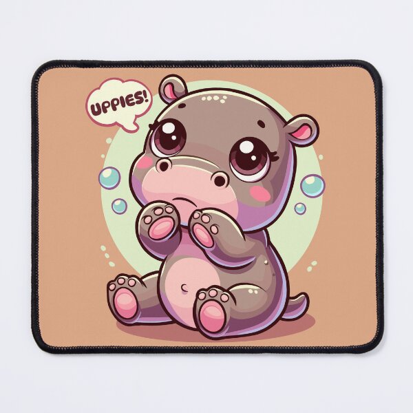 Item preview, Baby Hippo Wanting Uppies! designed and sold by Ghost on Toast.