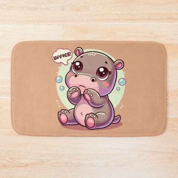 Item preview, Baby Hippo Wanting Uppies! designed and sold by Ghost on Toast.