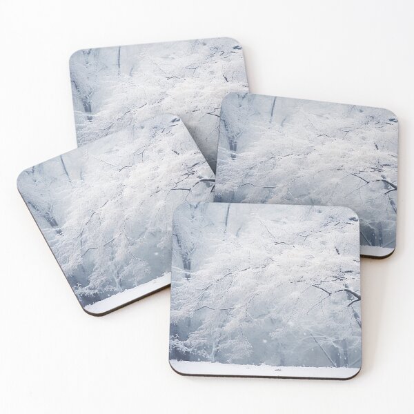 Item preview, Winter Tree Branches Covered in Snow 4 designed and sold by FlaskLab.