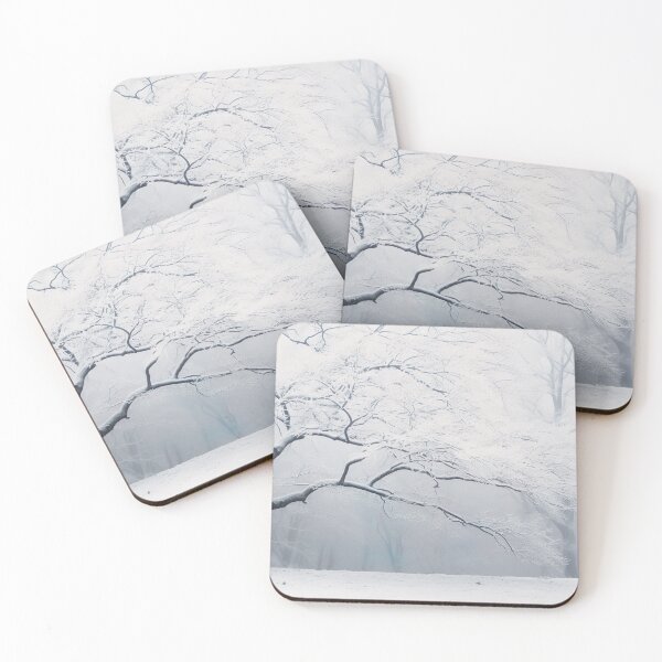 Item preview, Winter Tree Branches Covered in Snow 3 designed and sold by FlaskLab.