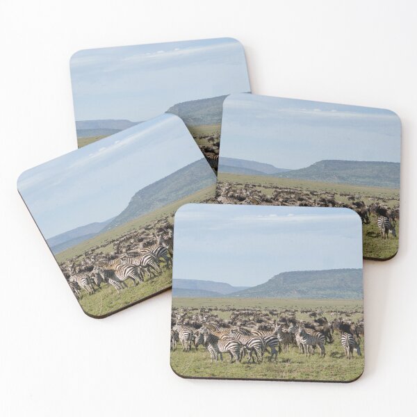 Item preview, Great Migration – Zebras & Wildebeest on the Move designed and sold by TravelLensPro.