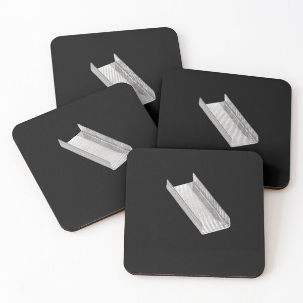 Item preview, Metal Staples Minimal Office Art designed and sold by bvdesignart.