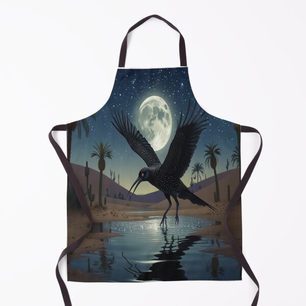 Item preview, Starlit Desert Bird Hunting at Moonlit Oasis designed and sold by Max Store.