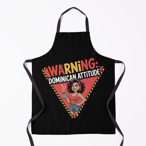 Item preview, Warning: Dominican Attitude Proud, Bold, Funny Dominican Republic Vibes designed and sold by Nzgiftsandmore.