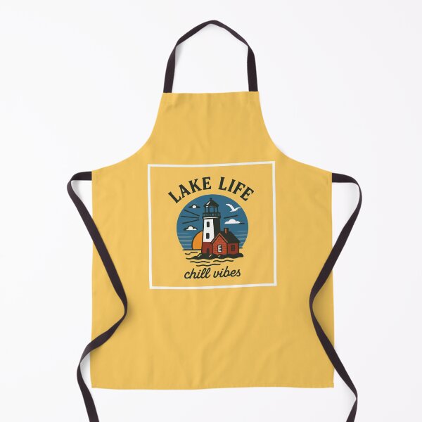 Item preview, Lake Life Chill Vibes - Great Lake Lighthouse, Seagull, sunset beach design designed and sold by srhosterman.