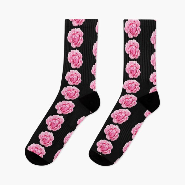 Aperçu de l'œuvre Art botanique de la fleur de camélia rose créée et vendue par bvdesignart.