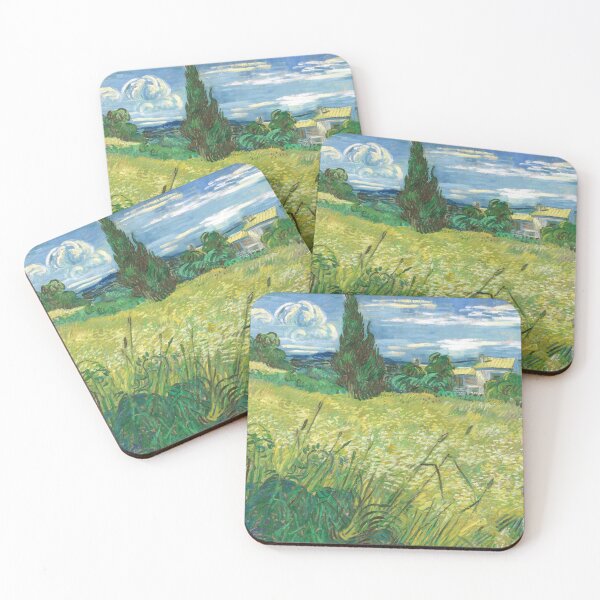 Item preview, Green Field by Van Gogh  designed and sold by KAI-Studio.