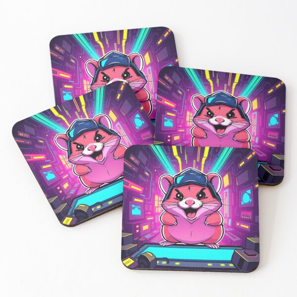 Item preview, An adorable retro hamster designed and sold by Oscartoon.