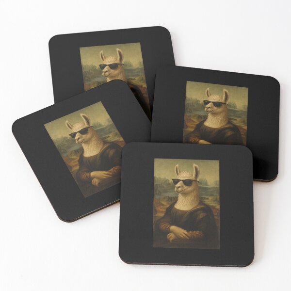 Item preview, Surreal Llama Mona lisa - La Gioconda designed and sold by Sarcastic designs.