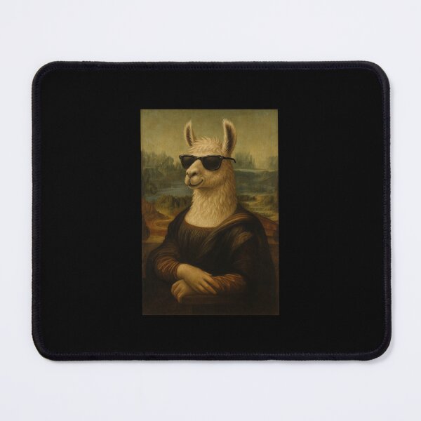 Item preview, Surreal Llama Mona lisa - La Gioconda designed and sold by Sarcastic designs.
