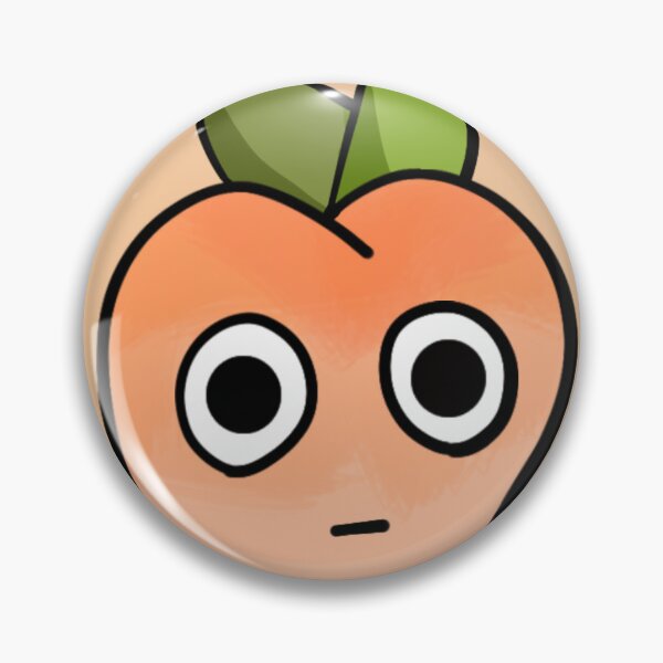 Item preview, Bold Peach Fruit Cartoon designed and sold by Rrroga.