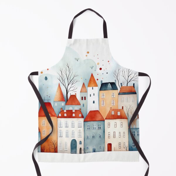 Item preview, A Nordic Town in Winter 1 designed and sold by FlaskLab.