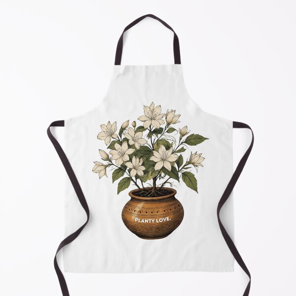 Item preview, White Flowers in Copper Pot designed and sold by AshleyDaneArt.