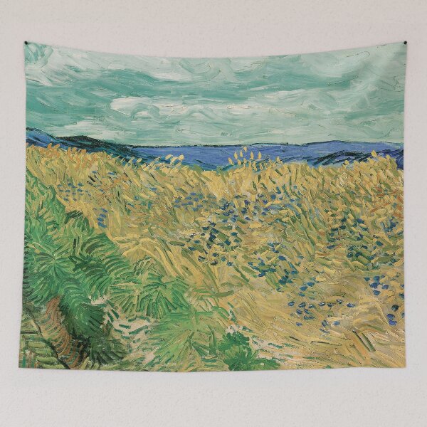 Item preview, Wheatfield With Cornflowers by Van Gogh  designed and sold by KAI-Studio.