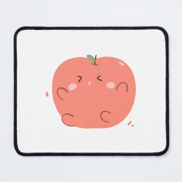 Item preview, Blushing Peach Character Sticker designed and sold by Blueprint&co.
