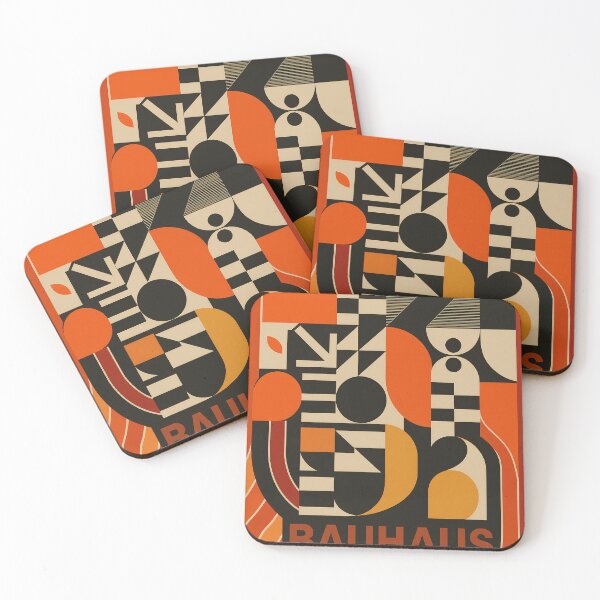 Item preview, Bauhaus Retro Supergraphic Poster – Bold Midcentury Modern Wall Art designed and sold by StuckOn-Detroit.