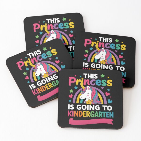 Item preview, This Princess Is Going to Kindergarten – Unicorn Back to School Design designed and sold by Uglyandcute.