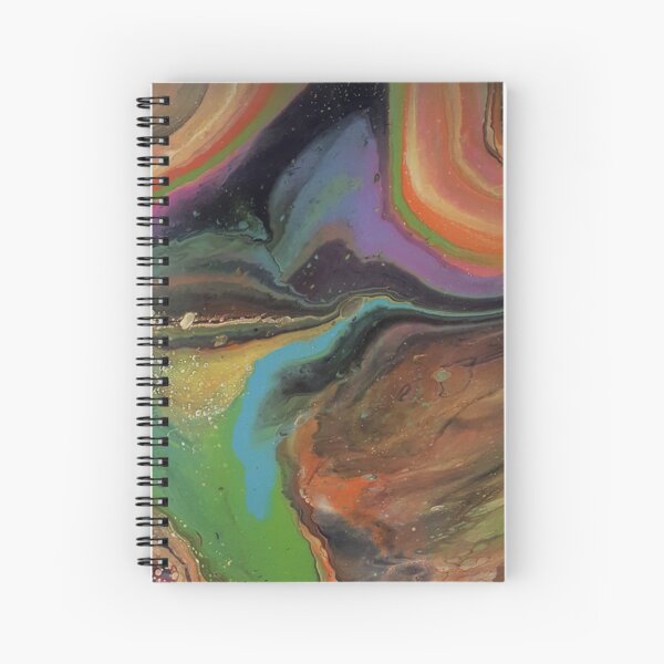 Neon Spiral Spiral Notebook