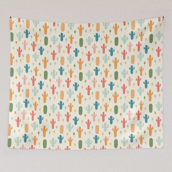 Item preview, Pastel Cactus Illustration designed and sold by FlaskLab.