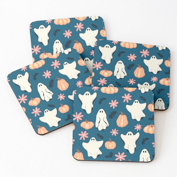 Item preview, Whimsical Ghost Garden – Spooky Meets Sweet Fall Vibes designed and sold by JVCreative.