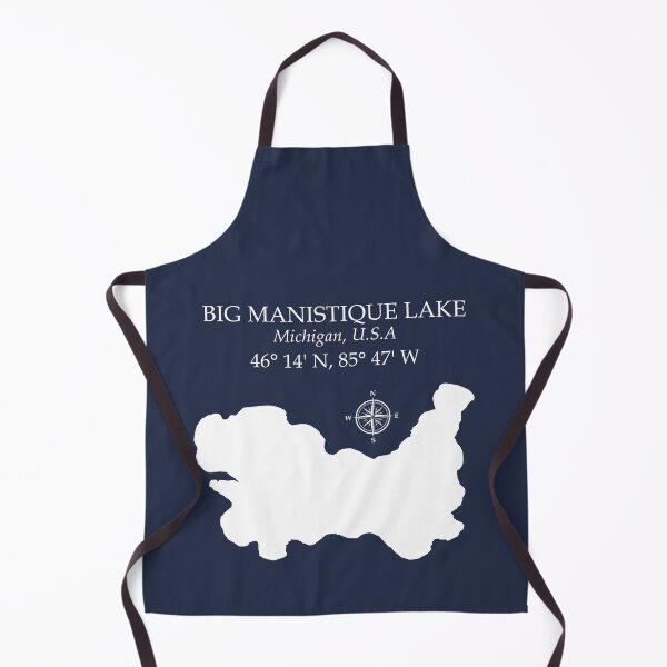 Artikelvorschau, Big Manistique Lake Michigan - Seeleben & Cottage entworfen und verkauft von Chilly Lizard.