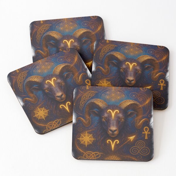 Item preview,  Aries Zodiac Sacred Energy Design | NUR Collection designed and sold by NUR.