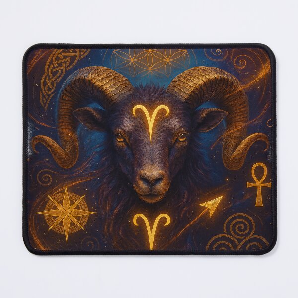 Item preview, Aries Zodiac Sacred Energy Design | NUR Collection designed and sold by NUR.