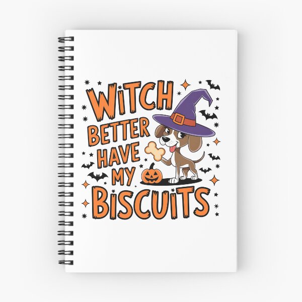 Item preview, Witch Better Have My Biscuits Funny Halloween Dog  designed and sold by CuteDesignables.
