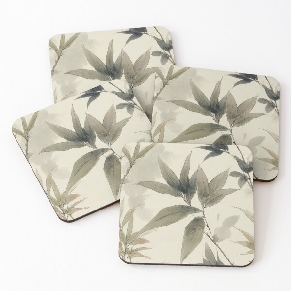 Item preview, Watercolor Bamboo Leaves – Asian-Inspired Botanical Design (Seamless Pattern) designed and sold by dawnleblanc55.