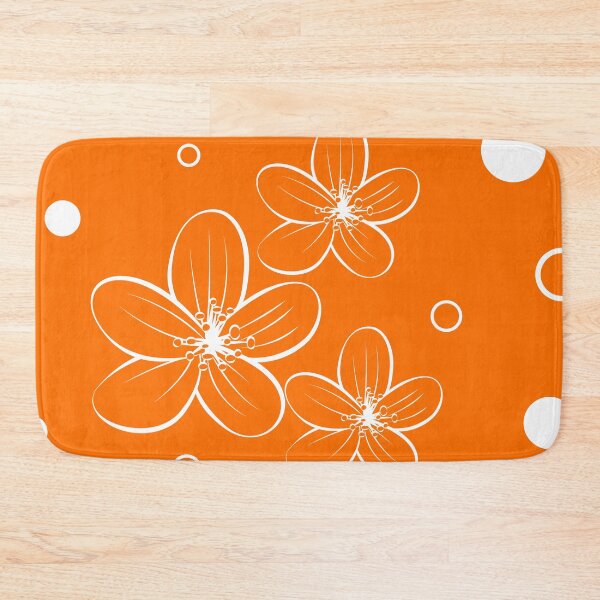 Item preview, orange and white flowers designed and sold by JOE GRAPHIC.