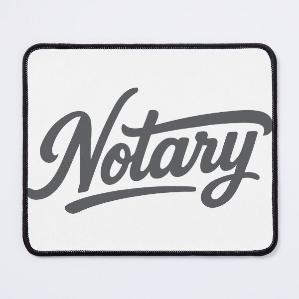 Item preview, Notary Script Retro Style – Bold Hand-Lettered Notary Design designed and sold by NotaryLife.